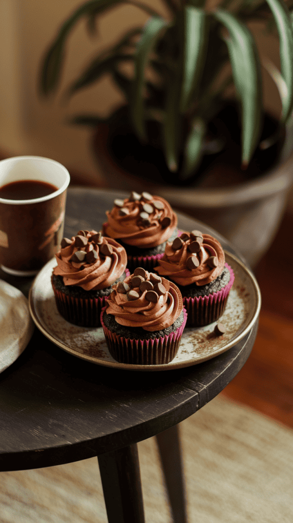Triple Chocolate Cupcakes