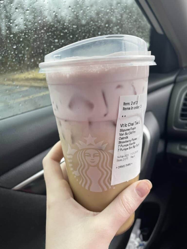 Strawberry Chai Delight