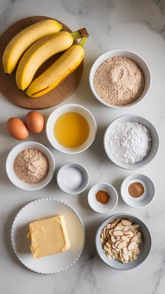 Almond Croissant Banana Bread