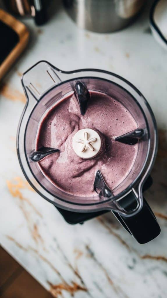 Blueberry Almond Protein Smoothie