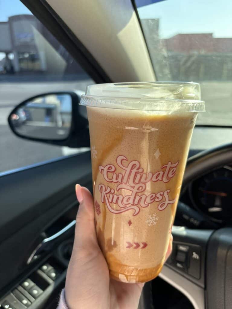 Caramel Brûlé latte chiller
