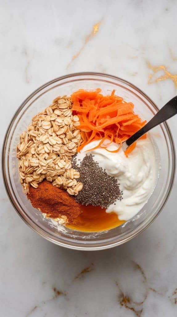 Carrot Cake Overnight Oats 🥕🥣✨