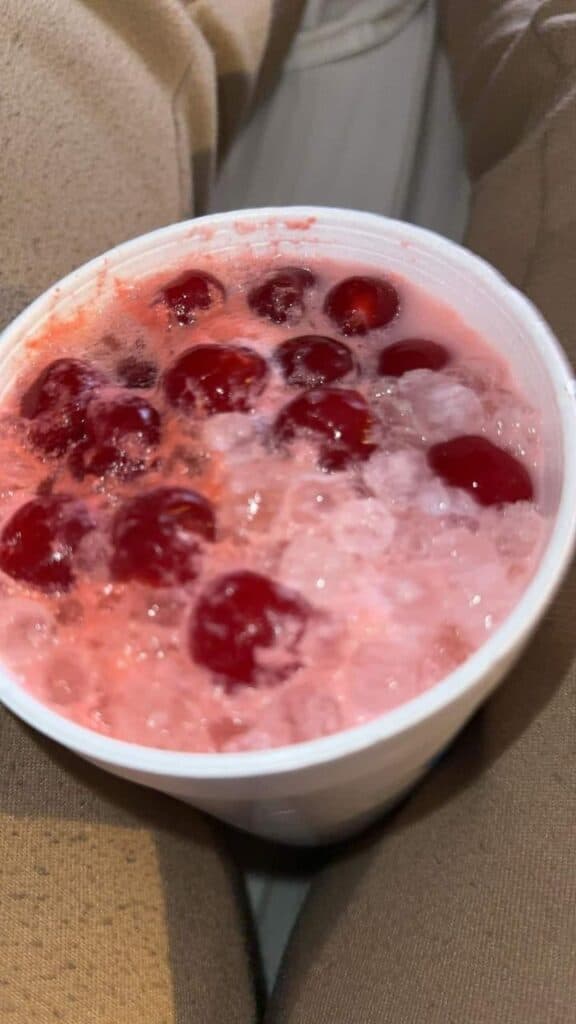 Cherry Cream Fizz