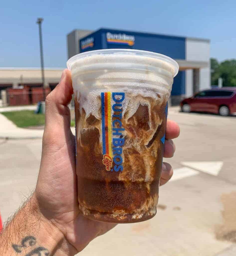 14. Hot Chocolate Cold Brew (100 Calories)