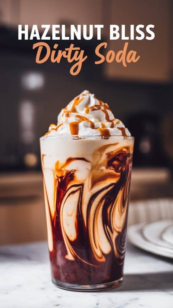 Hazelnut Bliss Dirty Soda