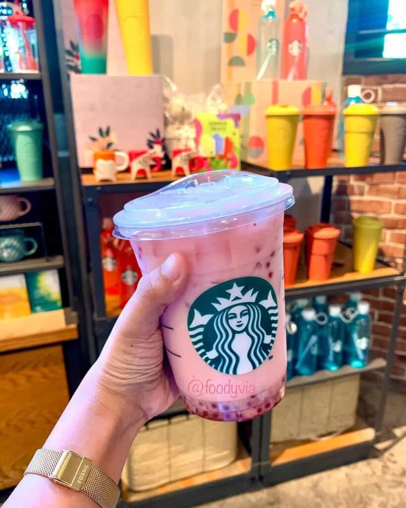 Iced Shaken Hibiscus Tea