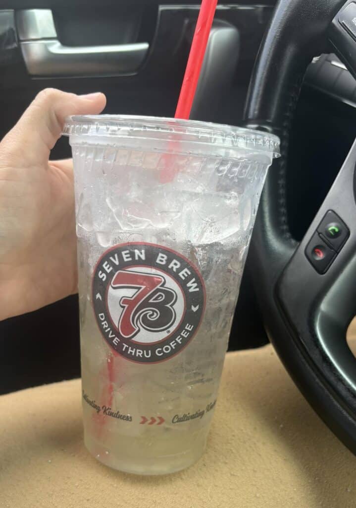 Lavender + mango lemonade