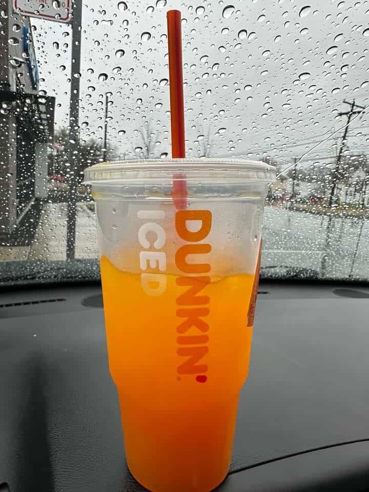 MANGO PINEAPPLE REFRESHER with freen tea