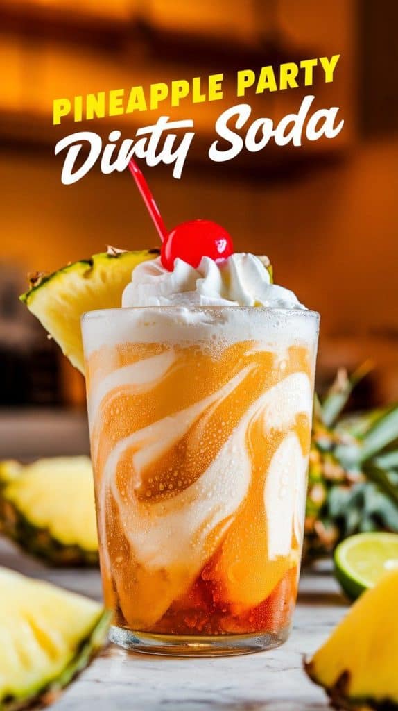 Pineapple Party Dirty Soda