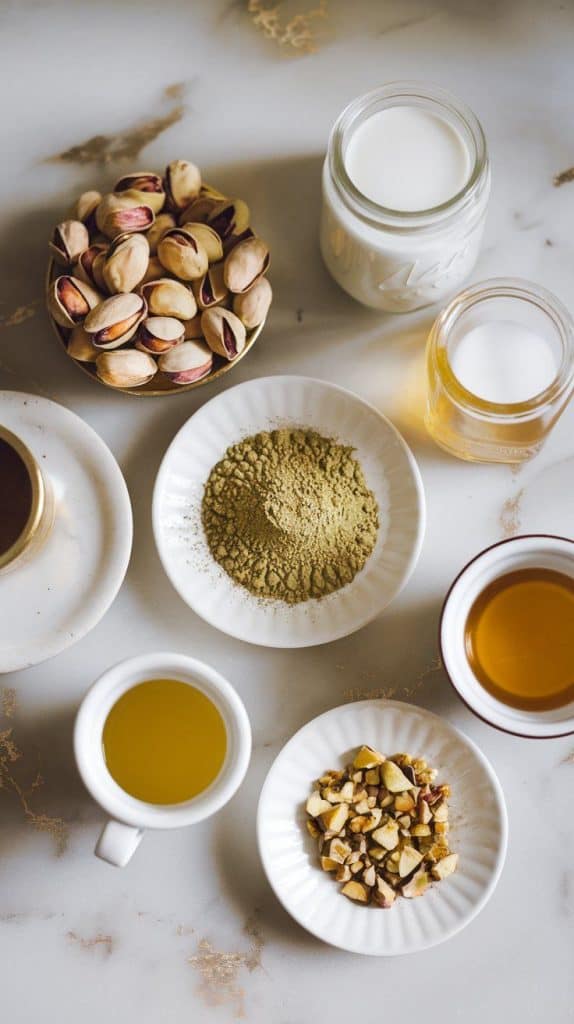 Pistachio Matcha Latte