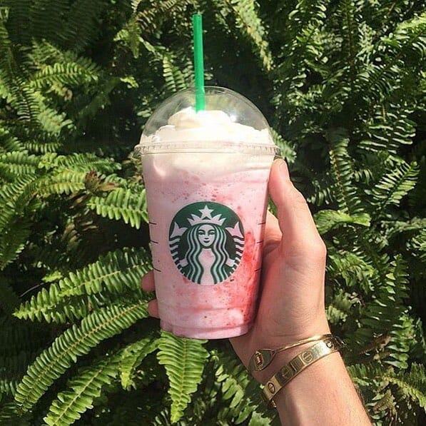Strawberries and Cream Frappuccino