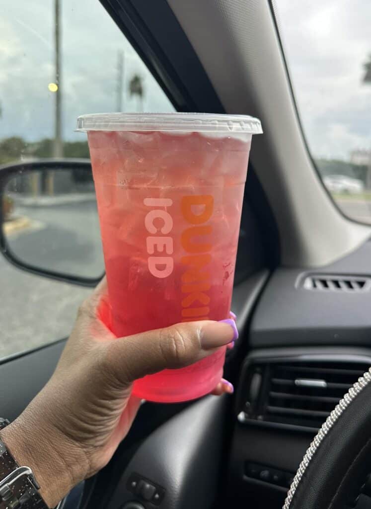 Strawberry Dragonfruit Green Tea Refresher
