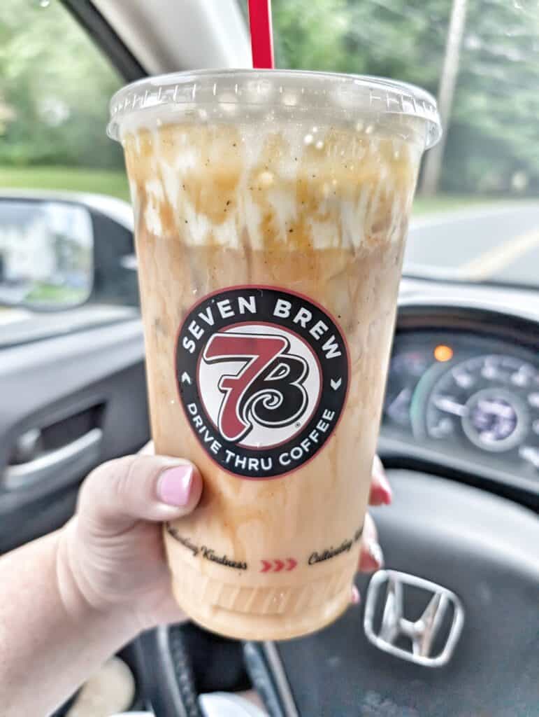 Large iced Irish blondie