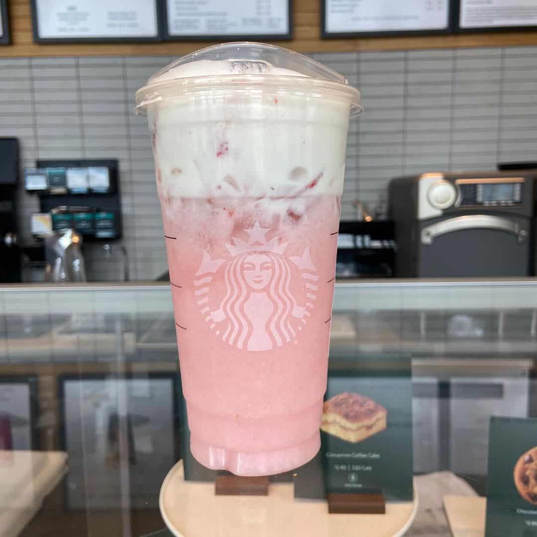 Sweet Cream Pink Drink