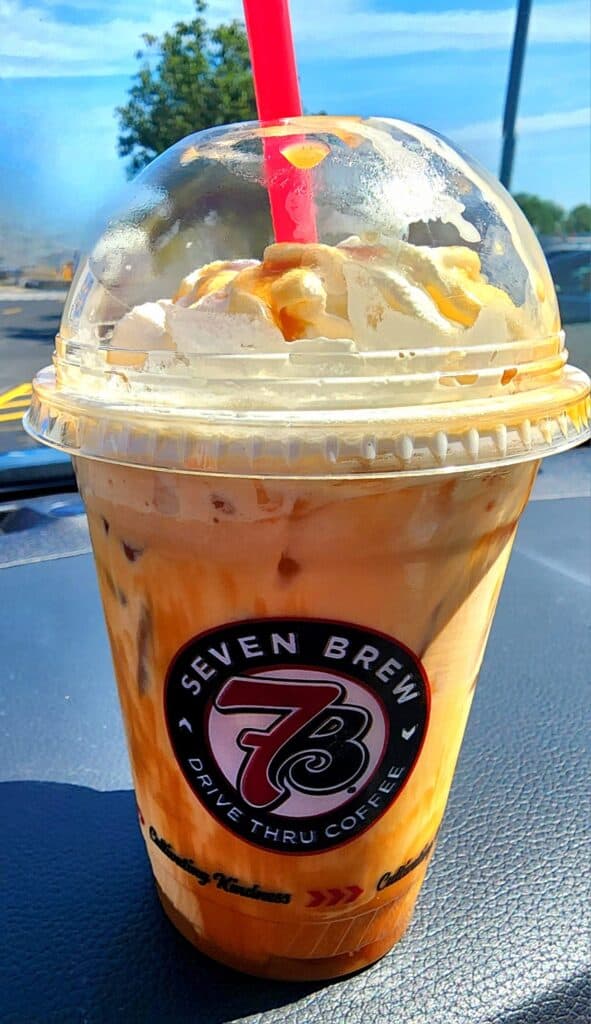 Peach Caramel Blondie Chiller