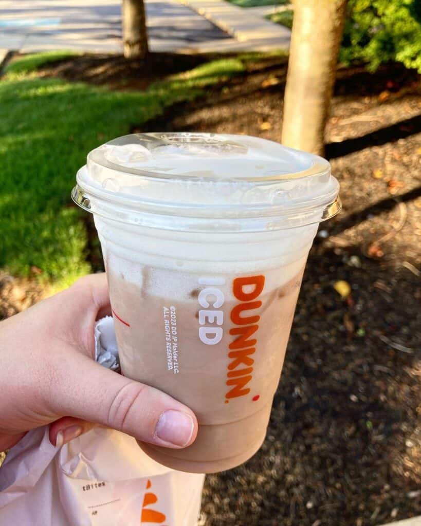 Vanilla Chai Latte with Pumpkin Cold Foam