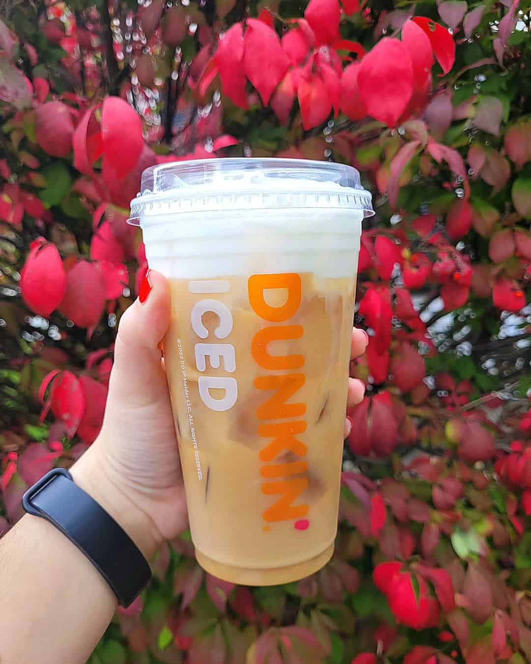 Vanilla Cold Brew with Sweet Cold Foam at dunkin' Vanilla Cold Brew with Sweet Cold Foam at dunkin'