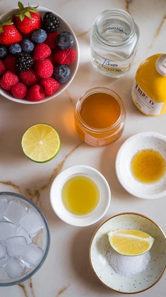 Mixed Berry Margaritas