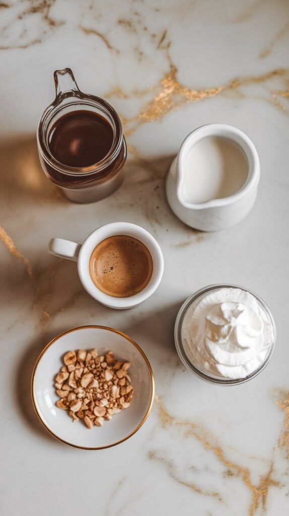 Cozy Hot Hazelnut Latte