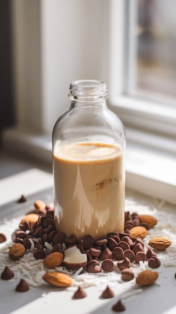 Homemade Gingerbread Coffee Creamer