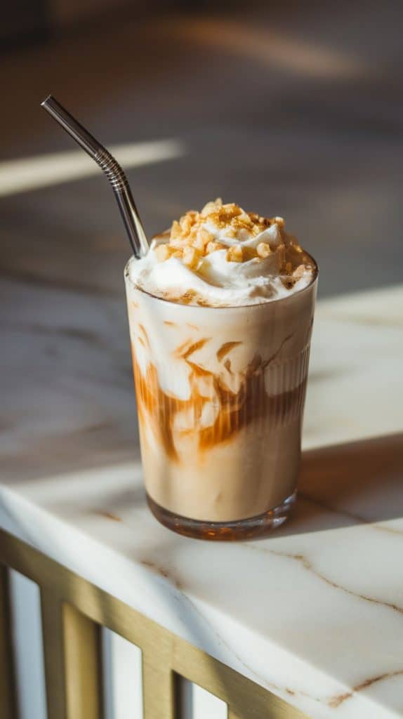Keto Macadamia Nut Iced Coffee