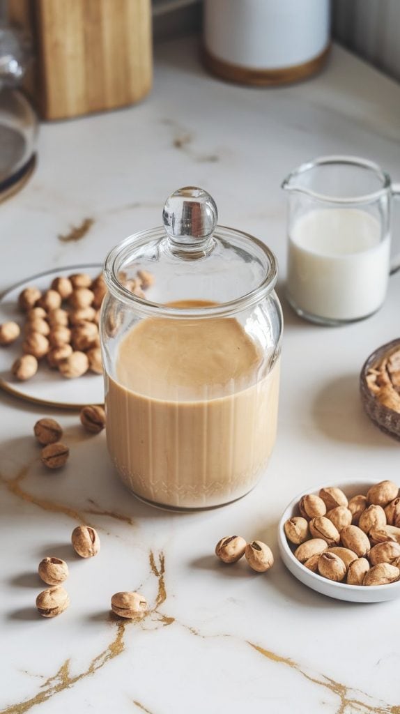 Homemade Coconut Macaroon Coffee Creamer