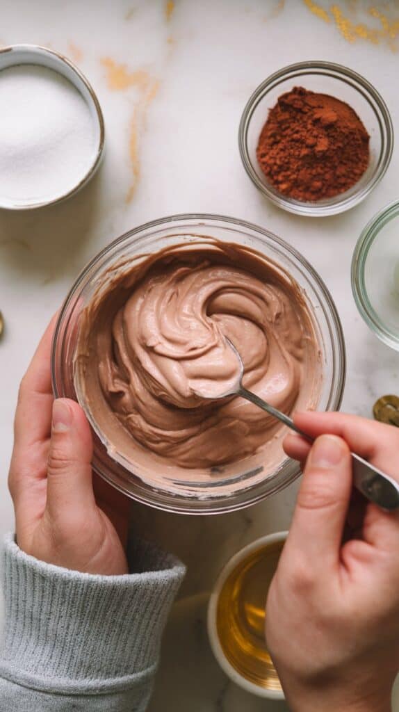 chocolate frozen yogurt
