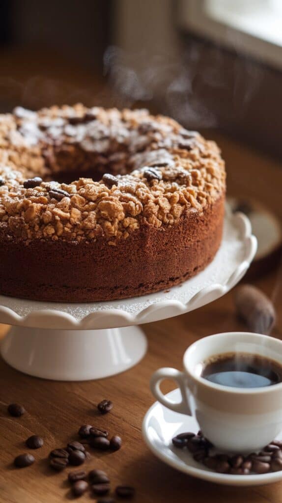 Chocolate Espresso Coffee Cake