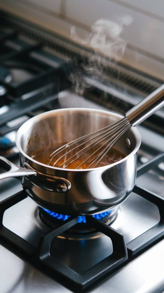 Homemade Maple Vanilla Coffee Syrup