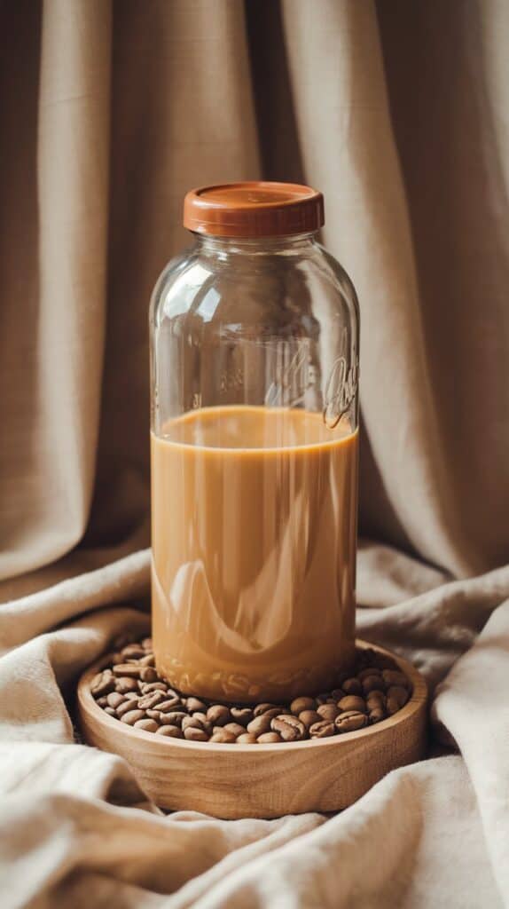 Seal the jar and shake it well