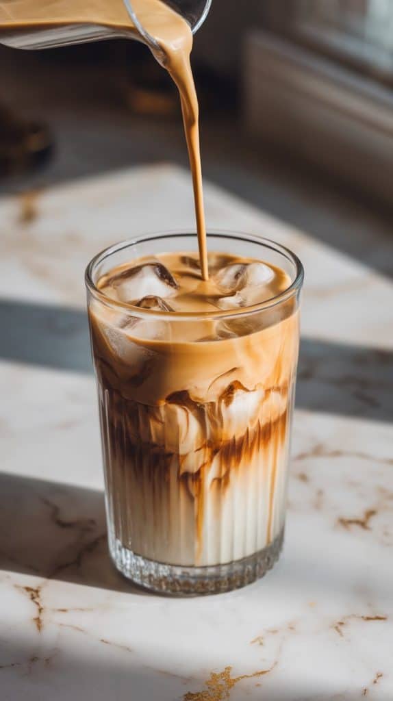 Keto Macadamia Nut Iced Coffee