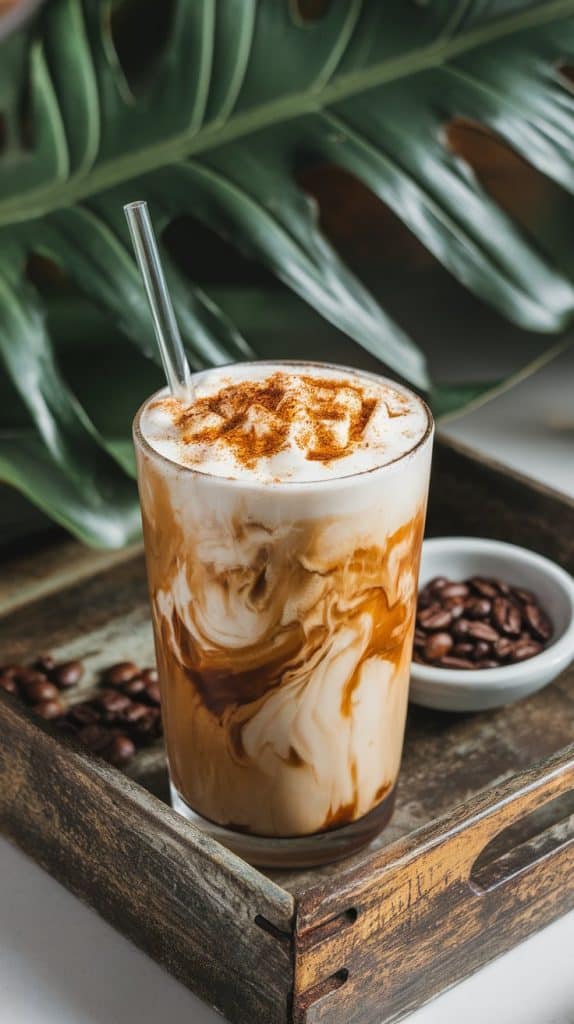 Keto Coconut Breeze Iced Coffee