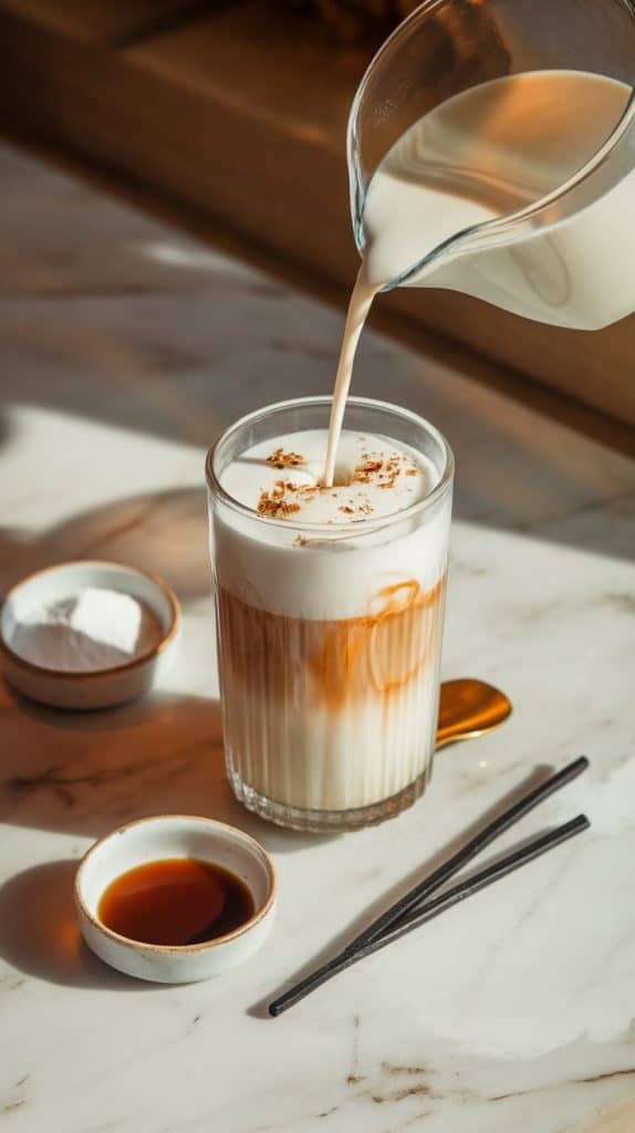 Keto Cashew Milk Iced Coffee