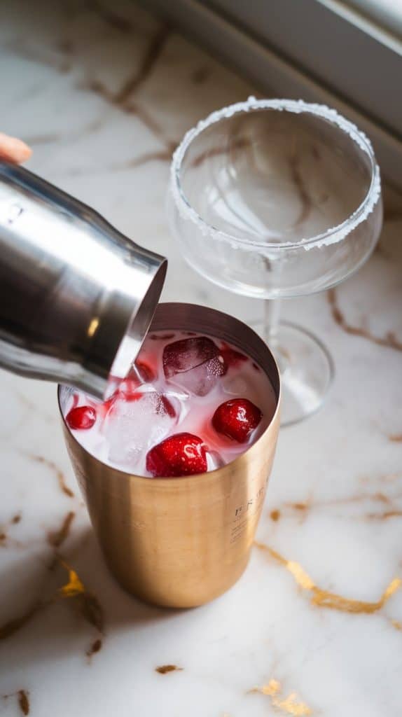 Cupid's Kiss Martini