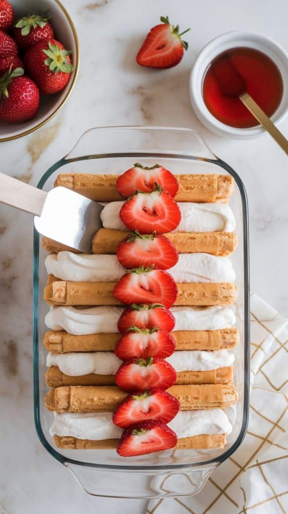 Strawberry Tiramisu