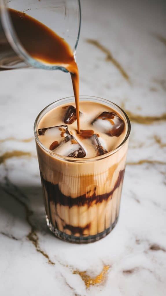 Keto Maple Spice Iced Coffee