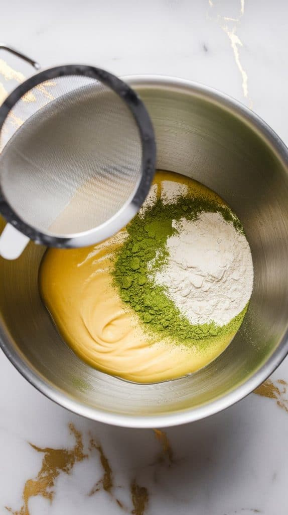 Matcha Green Tea Molten Lava Cakes