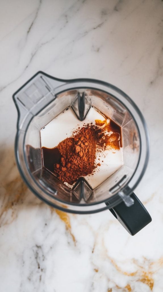 Keto Chocolate Almond Iced Coffee