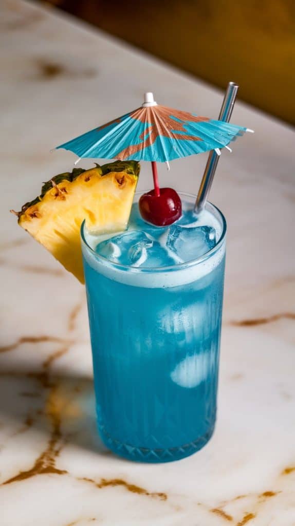 6. Pour & Garnish