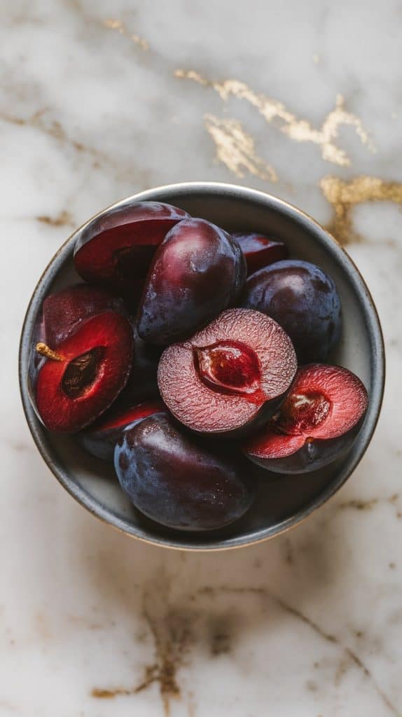 Step 1: Prep the Plums