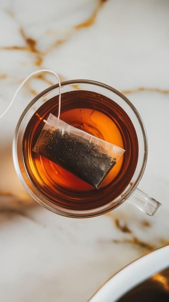 Step 3: Steep your black tea
