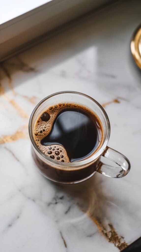 Keto Chocolate Almond Iced Coffee