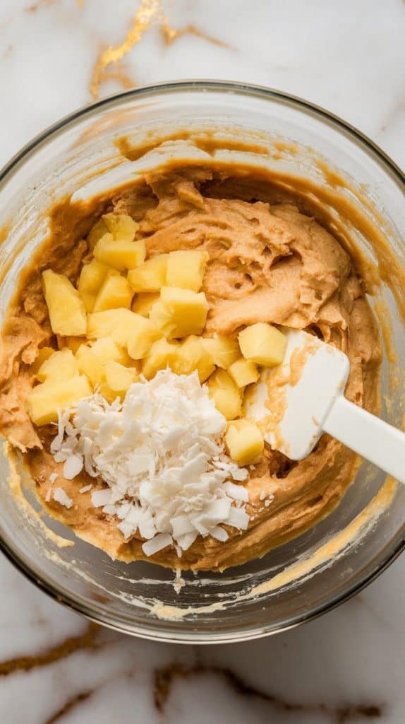 Coconut and Pineapple Cottage Cheese Muffins