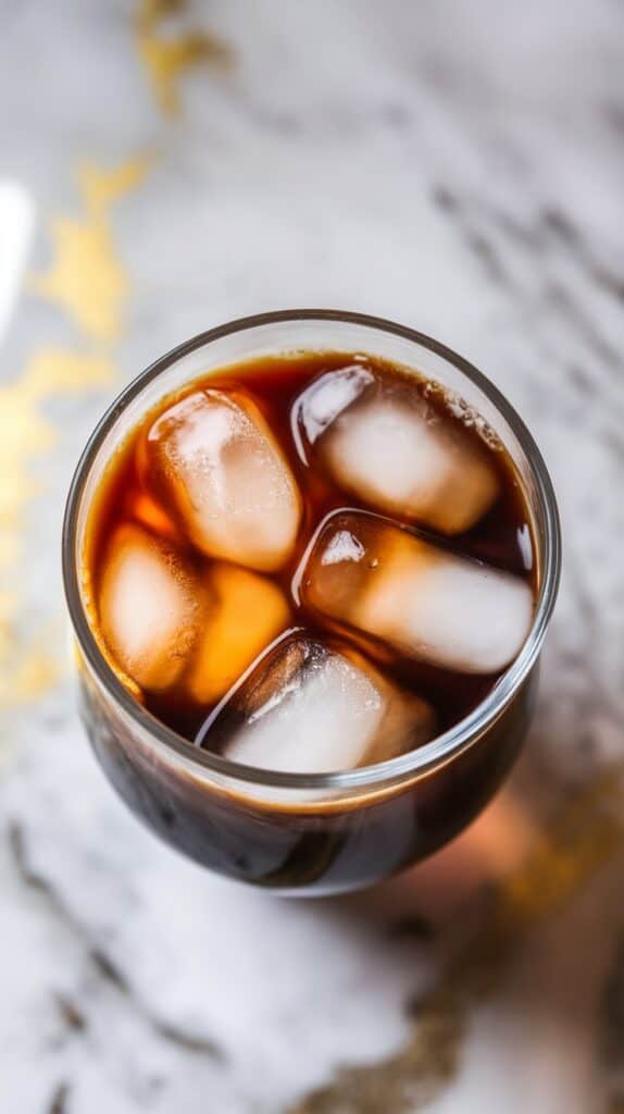 Caramel Coconut Cream Iced Coffee