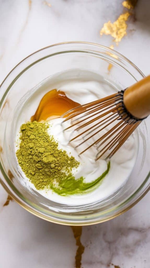 matcha green tea frozen yogurt