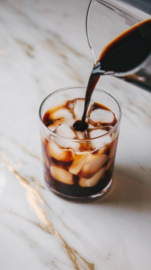 Keto Whipped Cream Iced Coffee