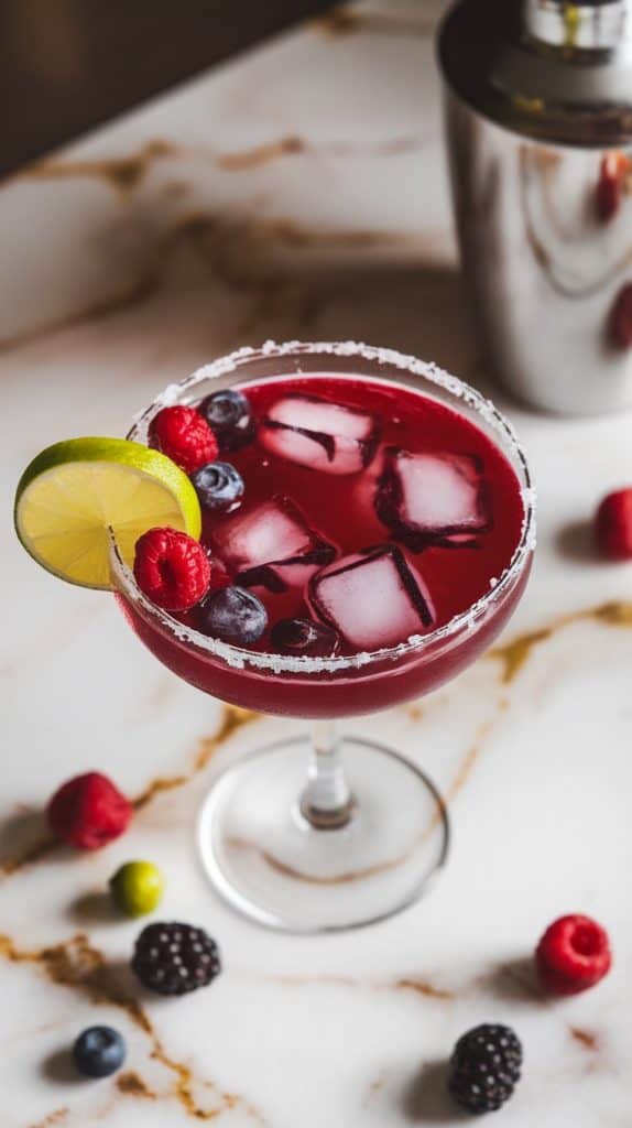 Mixed Berry Margaritas