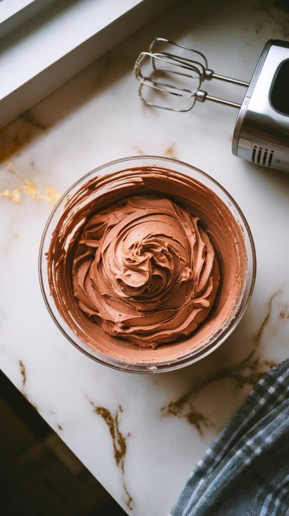 Heart-Shaped Chocolate Cupcakes