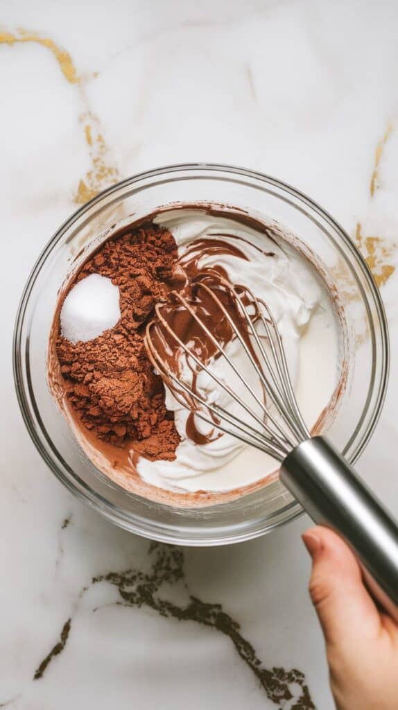 chocolate frozen yogurt