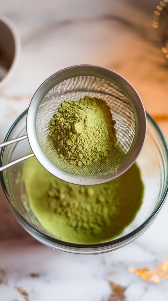 matcha green tea frozen yogurt